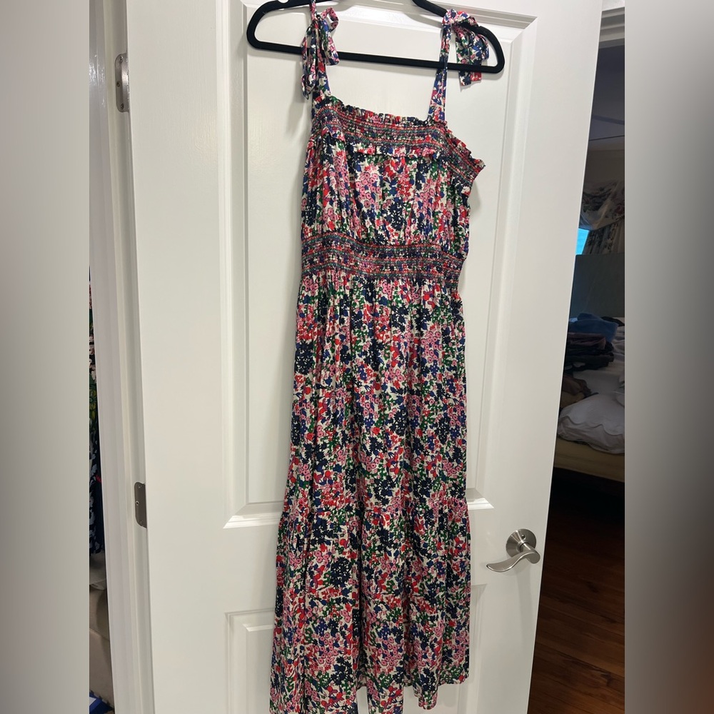 J. Crew floral dress with adjustable straps